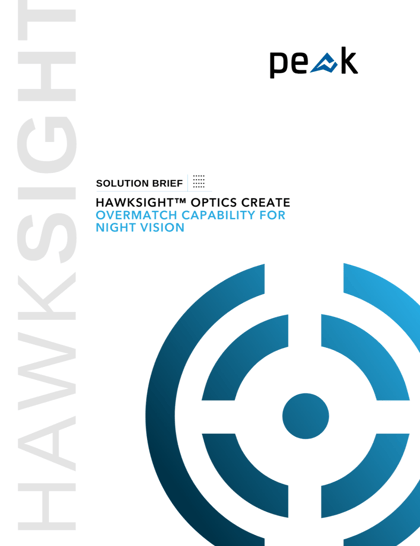 HawkSight Optics Create Overmatch Capability for Night Vision